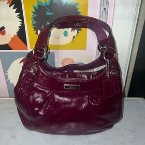 **SOLD SOLD SOLD** Coach Patent Leather bag